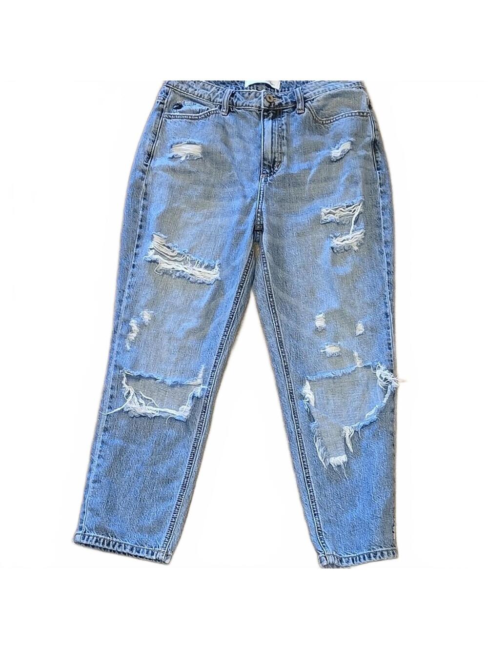 Kancan Distressed Blue Women's Jeans Size 5 Waist 26